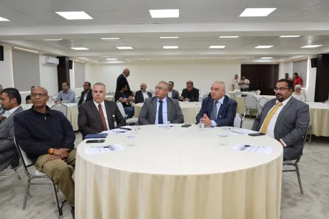 ورشة المركز في جامعة ال البيت