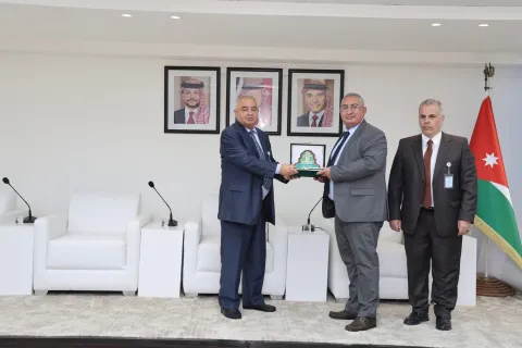 ورشة المركز في جامعة ال البيت